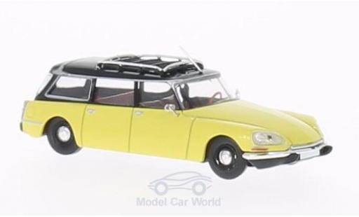 Citroen DS 1/87 Brekina Break giallo/nero modellino in miniatura