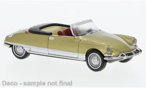 Citroen DS 1/87 Brekina Cabrio gold 1963 1:87 modellino in miniatura