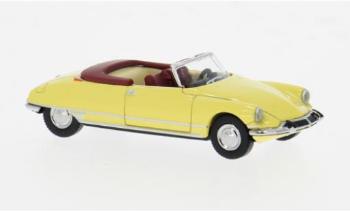 Citroen DS 1/87 Brekina Cabrio gelb 1963 1:87 modellino in miniatura