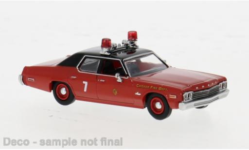Dodge Monaco 1/87 Brekina Chicago Fire Dept. 1974 1:87 modellino in miniatura