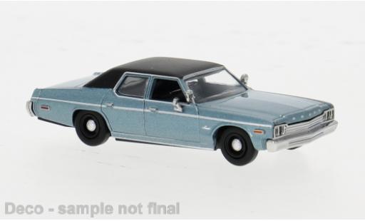 Dodge Monaco 1/87 Brekina metallise grün/schwarz 1974 1:87 modellino in miniatura