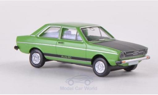 Audi 80 1/87 Brekina GT verde/matt-nero modellino in miniatura