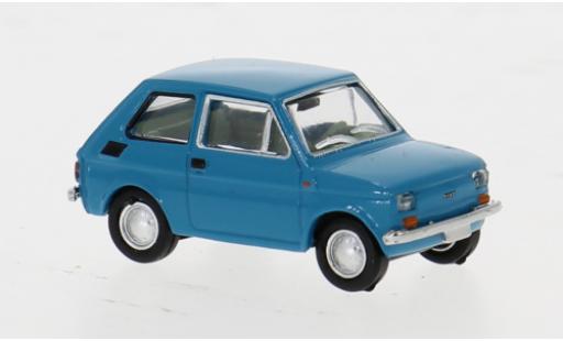 Fiat 126 1/87 Brekina Drummer blau 1972 1:87 modellino in miniatura