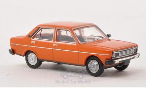 Fiat 131 1/87 Brekina Mirafiori orange Ausführung mit Rechteckscheinwerfern modellino in miniatura