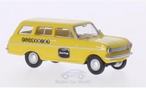Opel Kadett 1/87 Brekina A CarAVan Voigt modellino in miniatura