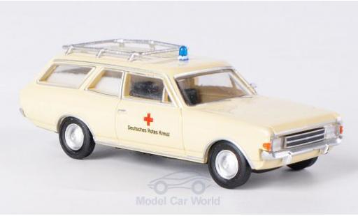 Opel Rekord 1/87 Brekina C Caravan DRK modellino in miniatura