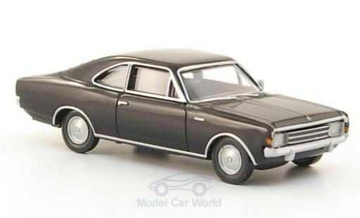 Opel Rekord 1/87 Brekina C Coupe nero modellino in miniatura