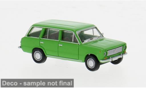 Fiat 124 1/87 Brekina Familiare grün 1966 1:87 modellino in miniatura