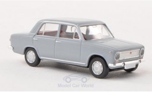 Fiat 124 1/87 Brekina grigio modellino in miniatura