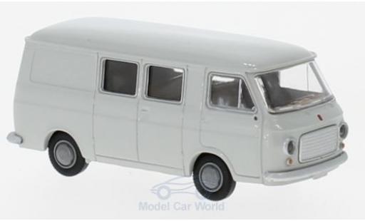 Fiat 238 1/87 Brekina Halbbus grigio modellino in miniatura