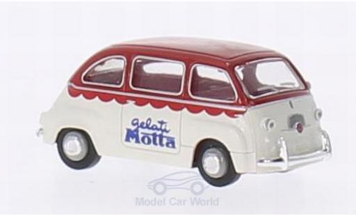 Fiat Multipla 1/87 Brekina Gelati Motta modellino in miniatura