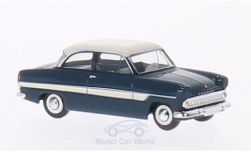 Ford 12M 1/87 Brekina 12m blu/bianco modellino in miniatura
