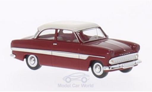 Ford 12M 1/87 Brekina 12m rosso/bianco modellino in miniatura