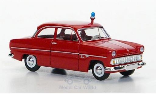 Ford 12M 1/87 Brekina Feuerwehr modellino in miniatura