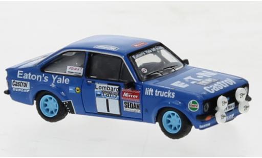 Ford Escort 1/87 Brekina RS 1800 No.1 Rallye RAC Lombard 1979 1:87 modellino in miniatura