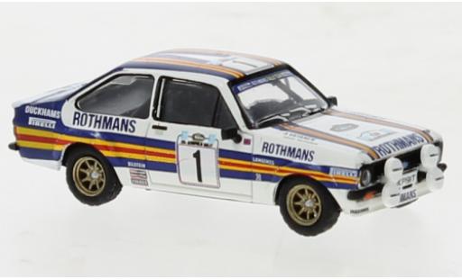 Ford Escort 1/87 Brekina RS 1800 No.5 Akropolis 1981 1:87 modellino in miniatura