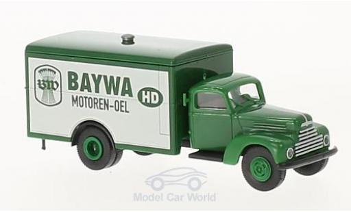 Ford FK 1/87 Brekina 3500 Koffer BayWa Motoren Oel modellino in miniatura
