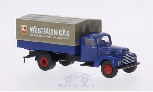 Ford FK 1/87 Brekina 3500 Westfalen Gas P/P-LKW modellino in miniatura