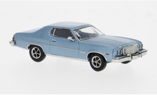 Ford Gran Torino 1/87 Brekina metallise blau 1976 1:87 modellino in miniatura