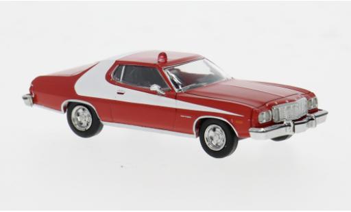 Ford Gran Torino 1/87 Brekina rot/weiss 1976 1:87 modellino in miniatura
