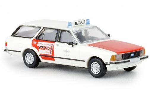 Ford Granada 1/87 Brekina II Turnier Berufsfeuerwehr Köln 1977 modellino in miniatura