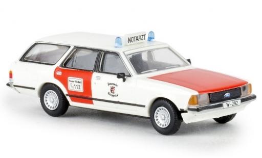 Ford Granada 1/87 Brekina II Turnier Feuerwehr Wuppertal 1977 modellino in miniatura
