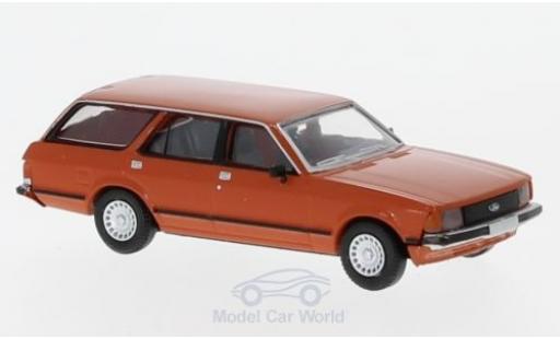 Ford Granada 1/87 Brekina MKII Turnier orange 1978 modellino in miniatura