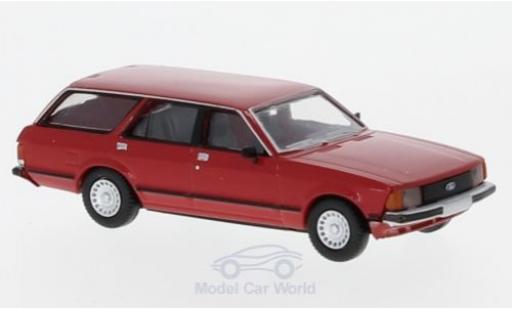 Ford Granada 1/87 Brekina MKII Turnier rosso 1978 modellino in miniatura