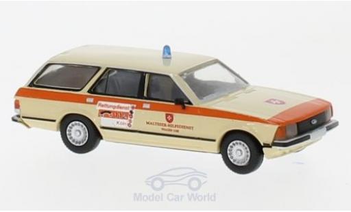 Ford Granada 1/87 Brekina Turnier Malteser Köln modellino in miniatura