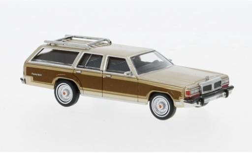 Ford LTD 1/87 Brekina Country Squire gold 1979 1:87 modellino in miniatura