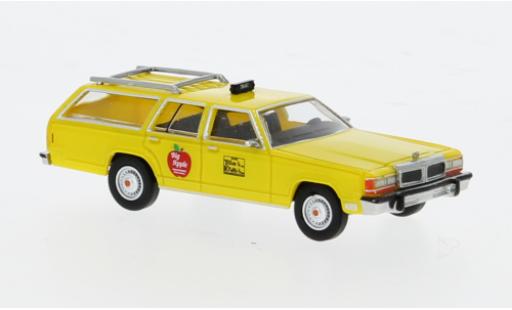 Ford LTD 1/87 Brekina Station Wagon Big Apple Cab 1979 1:87 modellino in miniatura