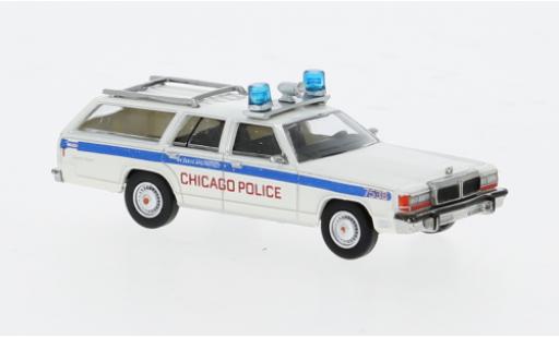 Ford LTD 1/87 Brekina Station Wagon Chicago Police 1979 1:87 modellino in miniatura