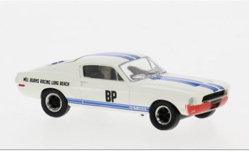 Ford Mustang 1/87 Brekina GT 350 Fastback 1968 Mel Burns BP 1:87 modellino in miniatura