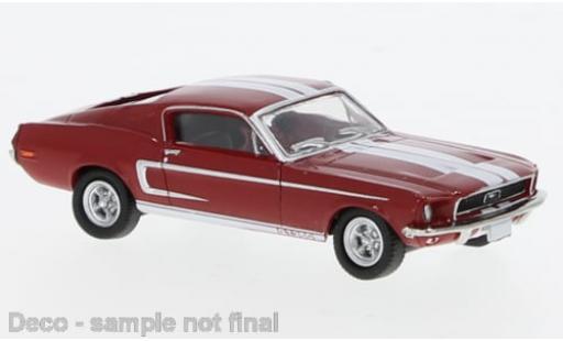 Ford Mustang 1/87 Brekina GT 350 Fastback rot/weiss 1968 1:87 modellino in miniatura