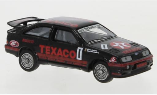 Ford Sierra 1/87 Brekina RS 500 Cosworth No.1 Texaco ETCC Silverstone 1988 K.Ludwig/K.Niedzwiedz modellino in miniatura