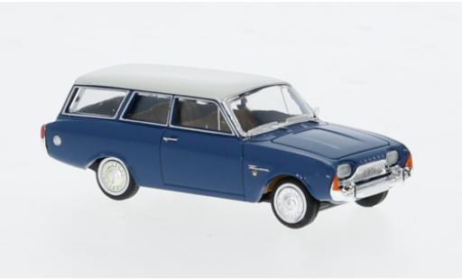 Ford Taunus 1/87 Brekina P3 Turnier blau/weiss 1964 1:87 modellino in miniatura