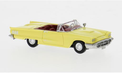 Ford Thunderbird 1/87 Brekina Cabriolet gelb 1960 1:87 modellino in miniatura