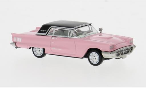 Ford Thunderbird 1/87 Brekina Cabriolet rosa/schwarz 1960 1:87 modellino in miniatura