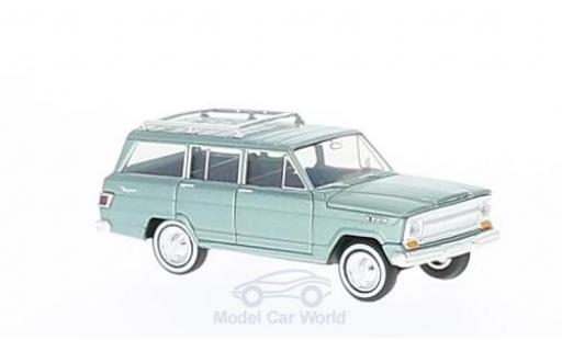Jeep Wagoneer 1/87 Brekina metallico verde modellino in miniatura