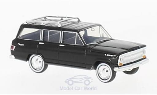 Jeep Wagoneer 1/87 Brekina nero modellino in miniatura