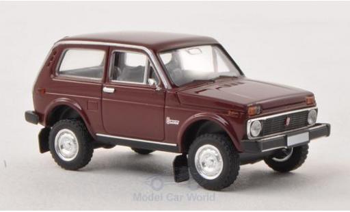 Lada Niva 1/87 Brekina rosso modellino in miniatura