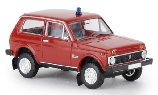 Lada Niva 1/87 Brekina Feuerwehr 1970 modellino in miniatura