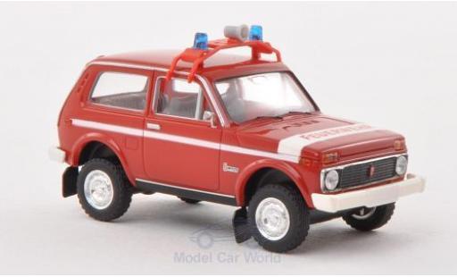 Lada Niva 1/87 Brekina Feuerwehr (DDR) modellino in miniatura