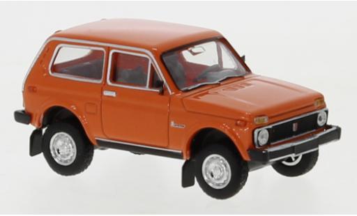 Lada Niva 1/87 Brekina orange 1976 modellino in miniatura