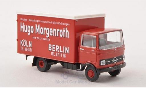 Mercedes LP 608 1/87 Brekina Hugo Morgenrossoh - modellino in miniatura