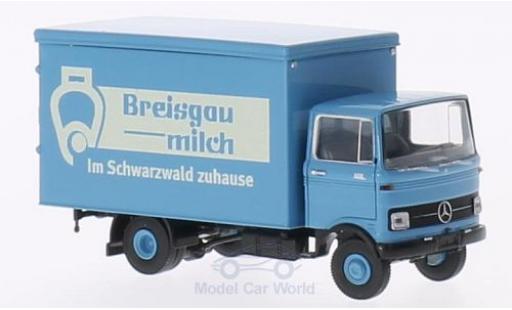 Mercedes LP 608 1/87 Brekina Koffer Breisgau Milch modellino in miniatura