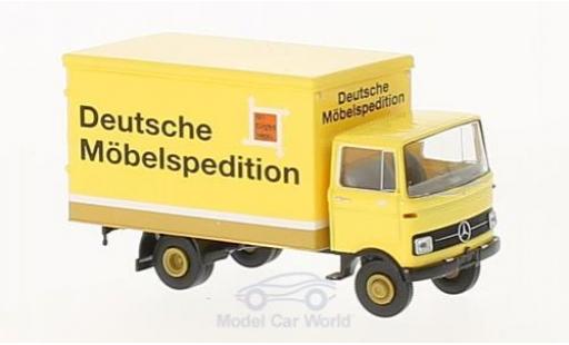 Mercedes LP 608 1/87 Brekina Koffer Deutsche Möbelspedition modellino in miniatura