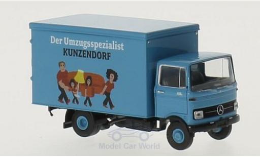 Mercedes LP 608 1/87 Brekina Koffer Kunzendorf modellino in miniatura