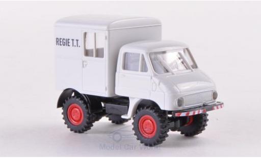 Mercedes Unimog 1/87 Brekina 411 Regie T.T. (B) modellino in miniatura