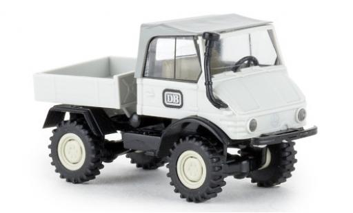 Mercedes Unimog 1/87 Brekina 421 DB 1966 plateforme modellino in miniatura